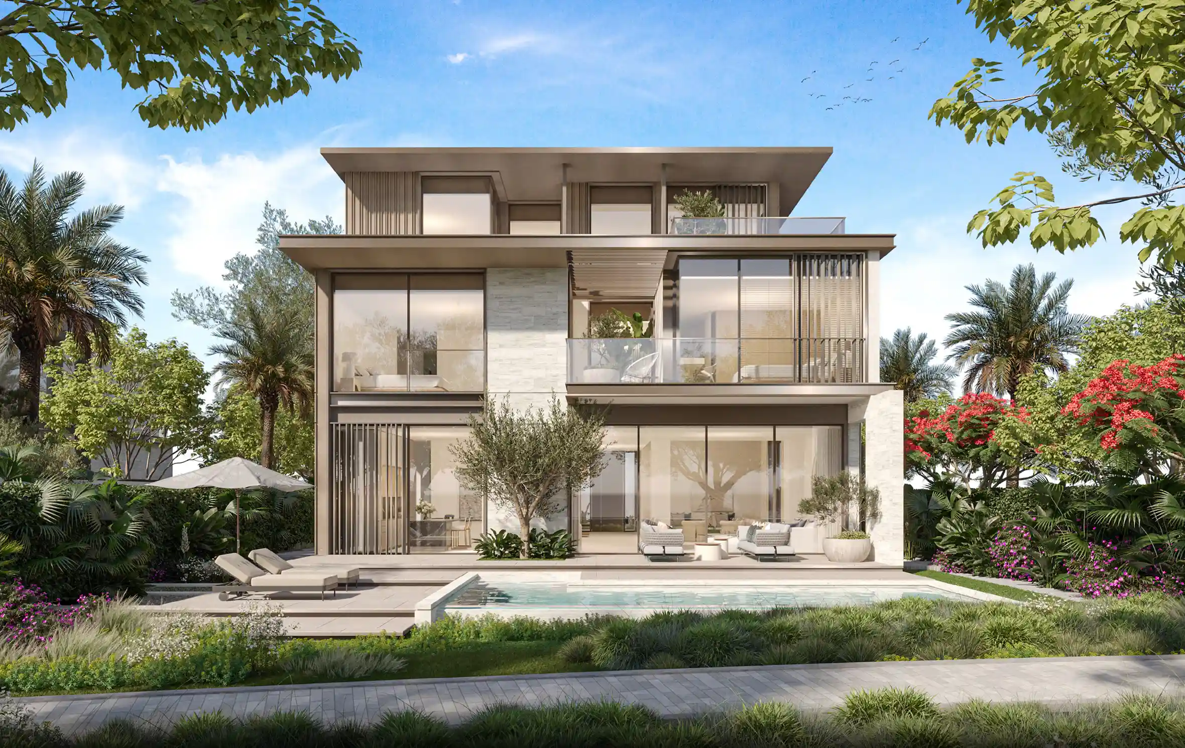 1732790318.12) Nad Al Sheba Gardens Phase 7 - 6 Bedroom Villas Backyard